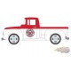 Red Crown Gasoline - 1954 Ford F-100 Pickup Truck - Blue Collar Collection Series 14 - 1/64 Greenlight - 35300 A