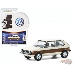 1977 Volkswagen Rabbit with Woody Graphics - Club Vee-Dub Series 11  - Greenlight 1/64  - 30000 E  -  Passion Diecast 