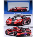 Koenigsegg One:1 (Apple Red/Carbon) - Autoart 1/64 - 20040