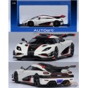 Koenigsegg One:1 (Pebble White/Carbon) - Autoart 1/64 - 20041