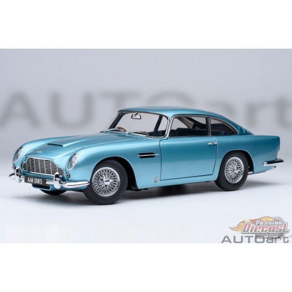 Aston Martin DB5 (Caribbean Pearl) - Autoart 1/18 - 70288 - Passion Diecast 