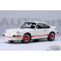 (Free shipping) Porsche 911 Carrera 2.7 RS (Grand Prix White with Red stripes) - Autoart 1/18 - 78030