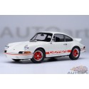 Porsche 911 Carrera 2.7 RS (Grand Prix White with Red stripes) - Autoart 1/18 - 78030