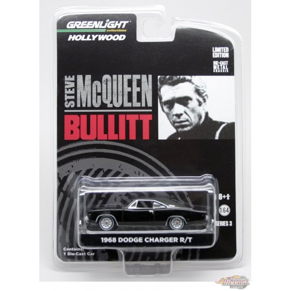 1968 Dodge Charger  Bullitt R/T Greenlight 1/64 44630