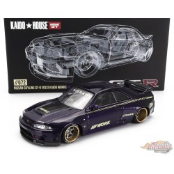 Kaido★House - Nissan Skyline GT-R (R33) Kaido Works V1 - Mini GT - Mijo Exclusives - 1/64 - KHMG072 Passion Diecast