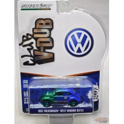 (Green machine) Falken Tire - 1952 Volkswagen Split Window Beetle - Club Vee-Dub Series 20 - 1/64 Greenlight - 36110 AGR