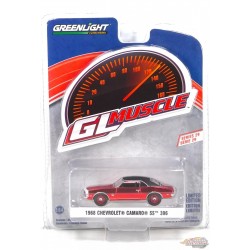 (Green machine) 1968 Chevrolet Camaro SS 396 à Cordova Maroon - GreenLight Muscle Series 29 - 1/64 Greenlight - 13360 AGR