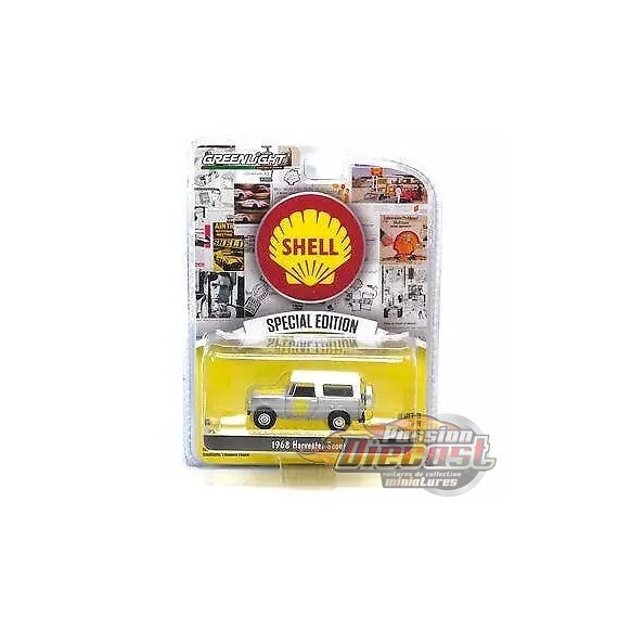 (Green machine) 1968 Harvester Scout - Shell Oil Special Edition Series 2 - 1/64 Greenlight - 41155 CGR