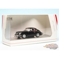 Porsche 356 Carrera 2 Black  - Schuco - 1:64 - 452037500