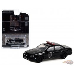 Black Bandit Police - 1988 Ford Taurus - Black Bandit Series 27 - 1/64 Greenlight - 28110 F