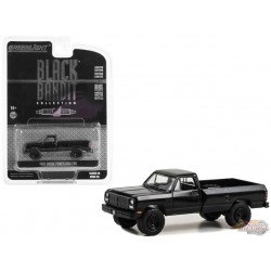 (Web Only) 1993 Dodge Power Ram 250 4x4 Lifted Pickup - Black Bandit Series 28 - 1/64 Greenlight - 28130 D