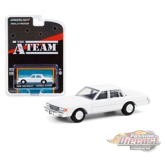 1980 Chevrolet Caprice Classic - The A-Team  - Greenlight 1/64 -  44865 C - Passion Diecast 