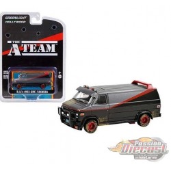 The A-Team  - 1983 GMC Vandura (Weathered Version) - Greenlight 1/64 -  44865 F