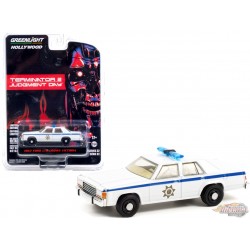 1983 Ford LTD Crown Victoria Police - Terminator 2: Judgment Day (1991) - Hollywood 32 - 1/64 Greenlight - 44920 D
