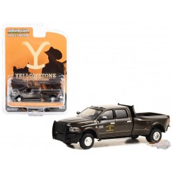 Yellowstone Dutton Ranch - John Dutton's 2017 Ram 3500 Laramie Dually Pickup - Hollywood Series 38 -1/64 Greenlight - 44980 F