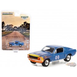 1968 Ford Mustang GT Fastback Race Car No.00 - Hobby Exclusive - 1/64 Greenlight - 30328