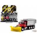 Illinois Public Works - 2019 Mack Dump Truck with Snow Plow and Salt Spreader - Hobby Exclusive - 1/64 Greenlight - 30336