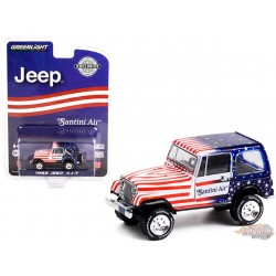 1982 Jeep CJ-7 - Santini Air - Hobby Exclusive - 1/64 Greenlight - 30281  - Passion Diecast