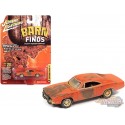 1969 Dodge Charger Weathered Orange - Hobby Exclusive - Johnny Lightning 1:64 - JLSP192