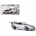 RWB 997 SILVER - Pop Race 1:64 - PR640130