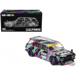 Kaido★House - DATSUN 510 WAGON HKS V1 - Mini GT - Mijo Exclusives - 1/64 - KHMG144 Passion Diecast