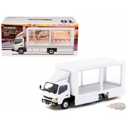 Mitsubishi Fuso Canter Mobile Display Truck - White - Tarmac Works - 1/64 - T64T-TL002-DW Passion Diecast