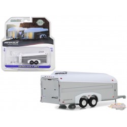 Aerovault Mk. II Trailer in White & Silver  Hobby Exclusive 1-64  greenlight 30008 Passion Diecast