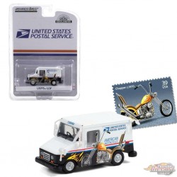 Long-Life Postal Delivery Vehicle  (USPS) - American Motorcycles Collectible Stamps LLV - Hobby Exclusive 1/64 - 30249