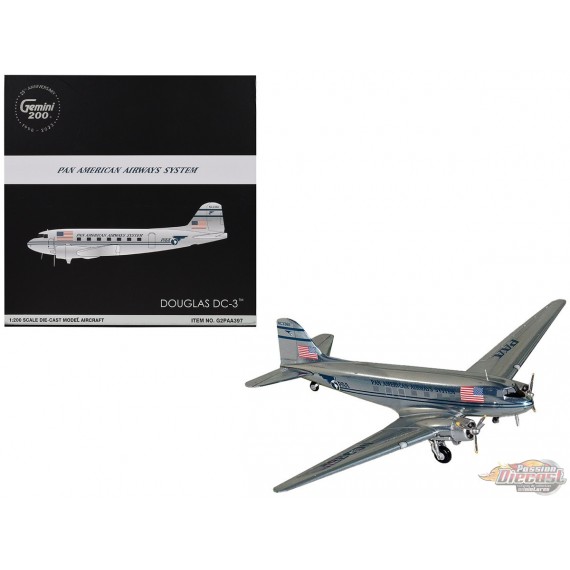 Pan American Douglas DC-3 / NC33611/ Gemini 1:200 / G2PAA397