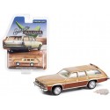 ( Web Only )1976 Pontiac Grand LeMans Safari - Sandstone and Woodgrain - Estate Wagons Series 7 - 1/64  Greenlight - 36040 E