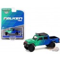 (Web Only) 2021 Jeep Gladiator w/Off-Road Parts - Falken Tires - Hobby Exclusive - 1/64 Greenlight - 30298