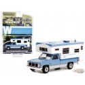 1985 GMC Sierra 2500 Pickup with Winnebago Slide-In Camper - Hobby Exclusive - 1/64 Greenlight - 30338