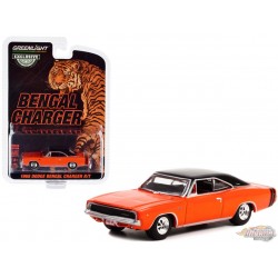 1968 Dodge Bengal Charger one of 50 Bengal Chargers ordered through Tom Kneer Ohio - Hobby Exclusive - 1/64 Greenlight - 30375