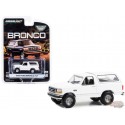 1993 Ford Bronco XLT en Oxford Blanc OJ Simpson  - Hobby Exclusive - 1/64 Greenlight - 30452