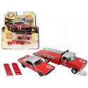 PARNELLI JONES - FORD F-350 RAMP TRUCK WITH NO 15 1967 MERCURY COUGAR -  Acme 1/64 -  51343