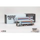 Mercedes-Benz Actros With 40 Ft Container - GULF  -   MINI GT 1/64  -  MGT00213 - Passion Diecast