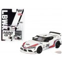 (Web Only) Mini GT - 1:64 - LB★WORKS Toyota GR Supra Martini Racing  - Mijo Exclusives USA -  MGT00296