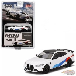 Mini GT - 1:64 - BMW M4 M-Performance (G82) Apine White - Mijo Exclusives USA - MGT00346 Passion Diecast