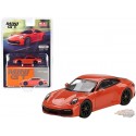 Mini GT - 1:64 - Porsche 911 (992) Carrera 4S Lava Orange - Mijo Exclusives USA - MGT00371
