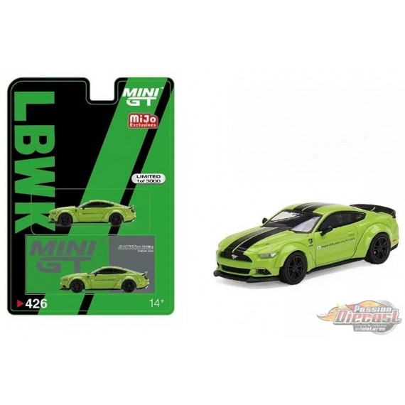 ミニカー MINI GT LB-WORKS Ford Mustang Grabber lb-works-ford-mustang-grabber-