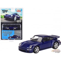 RUF CTR Anniversary Dark Blue - Mini GT - 1:64 - MGT00451 Passion Diecast