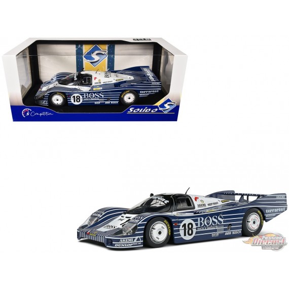 Porsche 956LH - 24H Le Mans - 1983 - No.18 Laessig/Plankerhorn/Wilson - Solido - 1/18 - S1805507 - Passion Diecast 