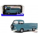 Volkswagen T2 Pick Up - Blue Petrol - 1968 - Solido - 1/18 - S1809403