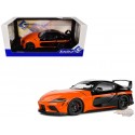 Toyota GR SUPRA STREETFIGHTER - ORANGE STREETFIGHTER - 2024 - Solido - 1/18 - S1809005