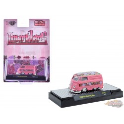 1960 Volkswagen Delivery Shor Van Lowriders Limited Edition - Metallic Pink - M2 Machine - 1:64 - 31500-MJS77