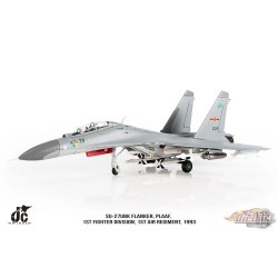 (Free shipping) Sukhoi Su-27UBK  Flanker-C  PLAAF 1st Fighter Div, 1st Air Rgt, China, 1993 - JC Wings  1:72 - JCW-72-SU27-013