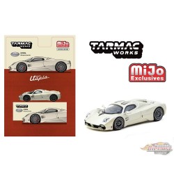 Pagani Utopia Rinascimento - White - Tarmac Works - 1/64 - T64G-TL055-BI Passion Diecast