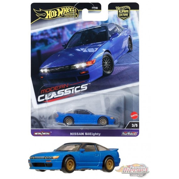 Car Culture 2024 E - Nissan SilEighty - Modern Classics - Hot Wheels 1:64 - HRV75 - Passion Diecast