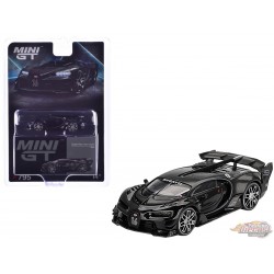 Bugatti Vision Gran Turismo Noir - Mini GT - 1:64 - MGT00795 Passion Diecast