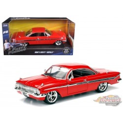 1961 DOM'S CHEVROLET IMPALA FAST & FURIOUS - JADA 1/24 - 98426 - Passion Diecast